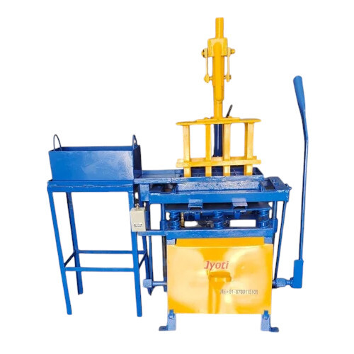4 BLOCK FLY ASH BRICK MACHINE - MANUAL-HAND OPERATE TO PLY